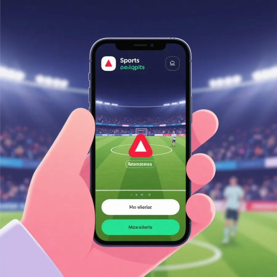 APP與賽事通知示意圖