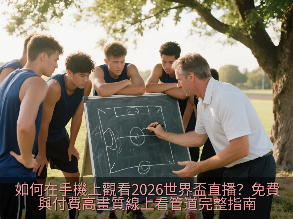 如何在手機上觀看2026世界盃直播？免費與付費高畫質線上看管道完整指南